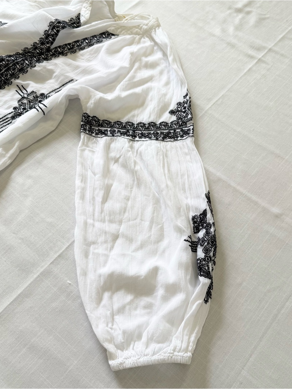 Anthropologie Maeve Anastasia Embroidered Blouse Boho Women's Size XL - Picture 12 of 12
